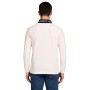 Einfarbiges Langarm-Poloshirt