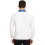 Einfarbiges Langarm-Poloshirt