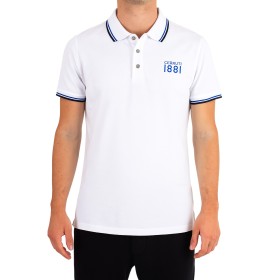 Uni manga corta polo