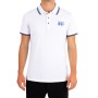 Einfarbiges Kurzarm-Poloshirt