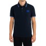 Uni manga corta polo