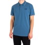 Einfarbiges Kurzarm-Poloshirt