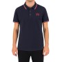 Einfarbiges Kurzarm-Poloshirt