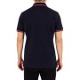 Einfarbiges Kurzarm-Poloshirt