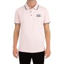 Einfarbiges Kurzarm-Poloshirt
