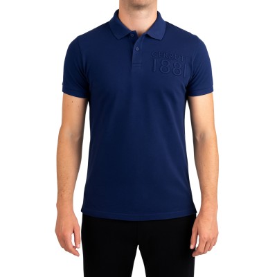 copy of Einfarbiges Langarm-Poloshirt