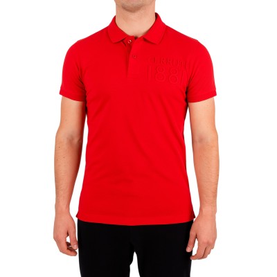 copy of Einfarbiges Langarm-Poloshirt