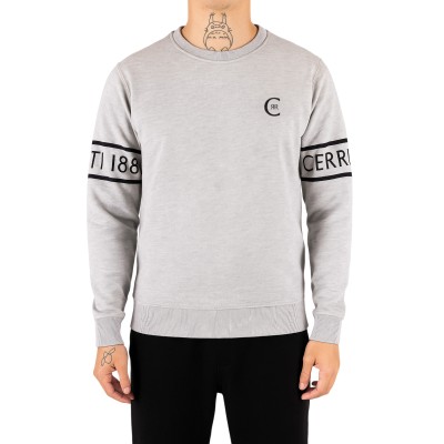 Sweat-shirt col rond uni