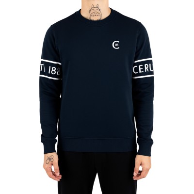Sweat-shirt col rond uni