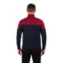 Sweat-shirt zippé tricolore