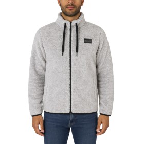 Flauschige Fleecejacke mit Reißverschluss Flauschige Fleecejacke mit Reißverschluss