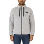 Veste polaire duveteuse zippée