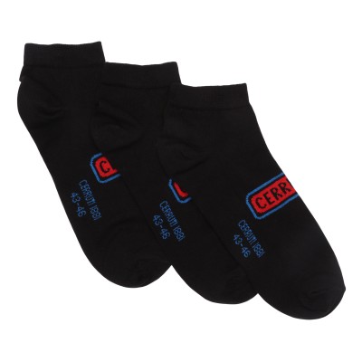 Lot de 3 paires de chaussettes invisibles
