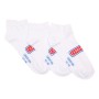 Lot de 3 paires de chaussettes invisibles