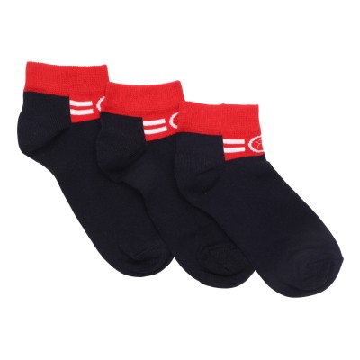 Lot de 3 paires de chaussettes invisibles