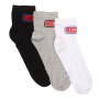 Lot de 3 paires de chaussettes semi-montantes
