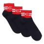Set mit 3 Paar halbhohen Socken