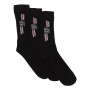 Conjunto de 3 pares de meias de pé