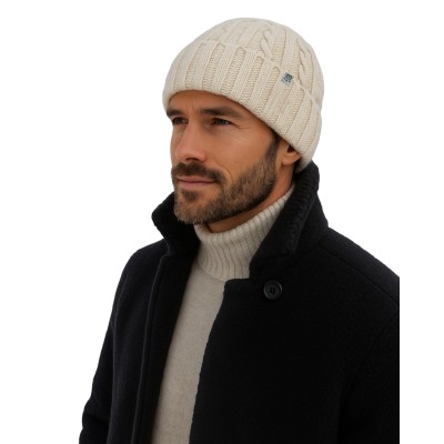 Chapéu unisex torcido com interior furado