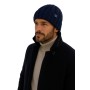 Bonnet unisexe torsadé intérieur fourré