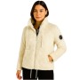 Zip-up hooded fleece jacket