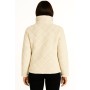 Zip-up hooded fleece jacket