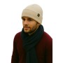 Ribbed knit beanie