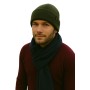 Ribbed knit beanie