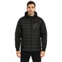 Blouson Homme Matelassé à Capuche | Imperméable et Zips Étanches