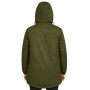 Fleece Lined Hooded Long Coat | Waterproof and elegant