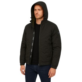 Blouson Homme à Capuche Doublé Polaire | Imperméable, Zips Étanches et Confort Thermique blouson ferre homme noir