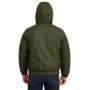 Fleece gesäumte Hoodiejacke