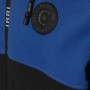Sudadera con cremallera con capucha de dos tonos