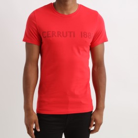 Camiseta de manga corta Escritura simple