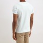 Short-sleeved T-shirt with simple writing