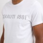 Short-sleeved T-shirt with simple writing