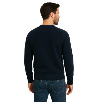 Pull Col rond en laine mélangé