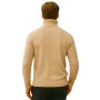 Camisola de colar de tartaruga de lã mista