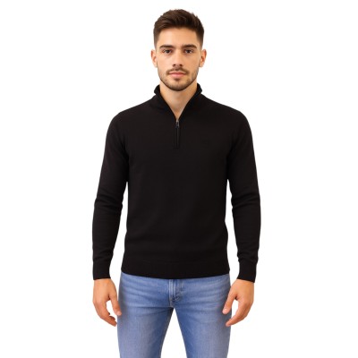 Camisola cor zíper homem homem