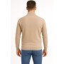 Zipped Vest Amount Collar Man