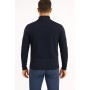 Zipped Vest Amount Collar Man