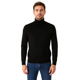 pull col cheminé noir bill tornade