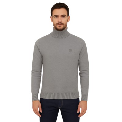 copy of Einfarbiger Rollkragenpullover