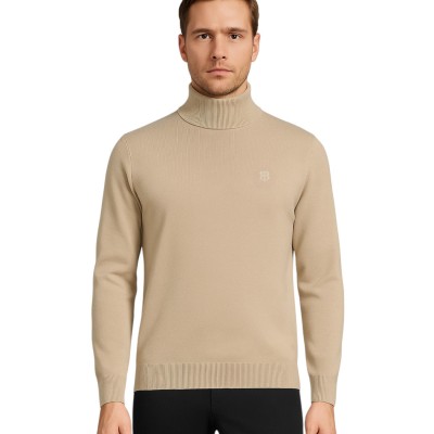 copy of Einfarbiger Rollkragenpullover