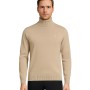 pull col cheminé beige bill tornade