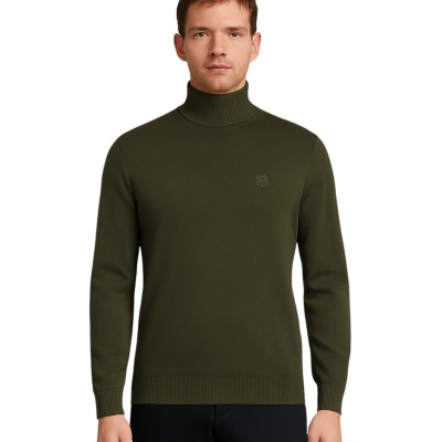 copy of Einfarbiger Rollkragenpullover