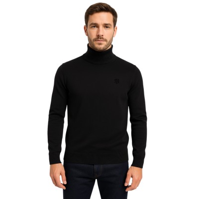 Suéter de cuello alto para hombre