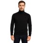 Pull col roulé homme