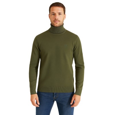 Suéter de cuello alto para hombre