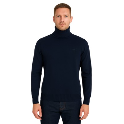 Suéter de cuello alto para hombre